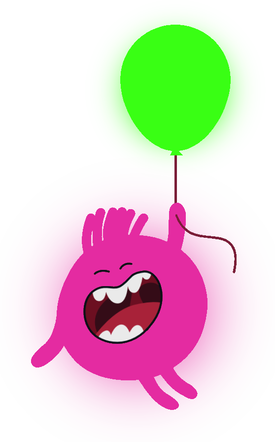 Mascot with Balloon
